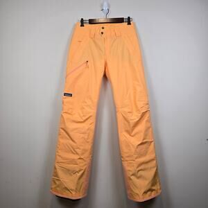 Patagonia Womens Size XS Insulated Powder Town Pants Vivid Apricot 31185
